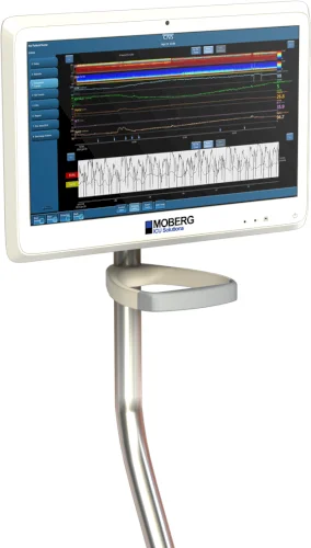 MOBERG CNS patient monitor for time-synchronized multimodal data.
