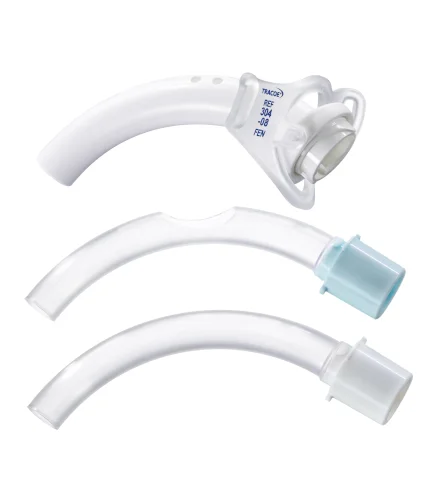 TRACOE twist Tracheostomy Tube with fenestration. Available in sizes 4-10. // TRACOE medical GmbH