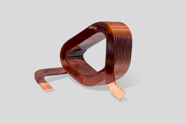 Edge-wise bent coil for the use in Axial Flux Motors // WAFIOS AG