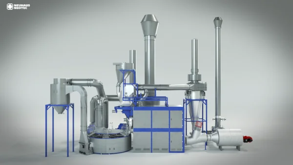 Complete drum roasting plant. // Neuhaus Neotec Maschinen- und Anlagenbau GmbH