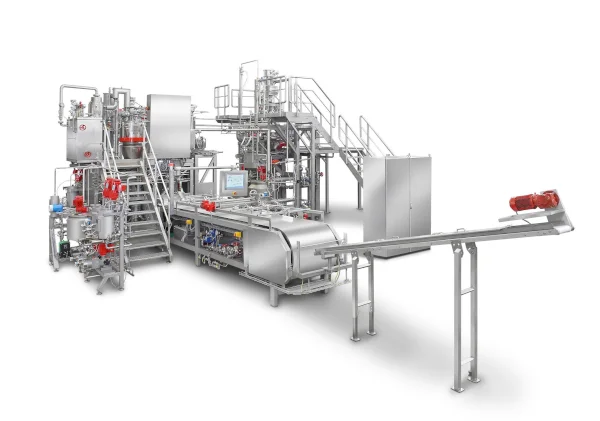 SUCROLINER® - fully integrated process unit for all currently demanded confectionery masses. 