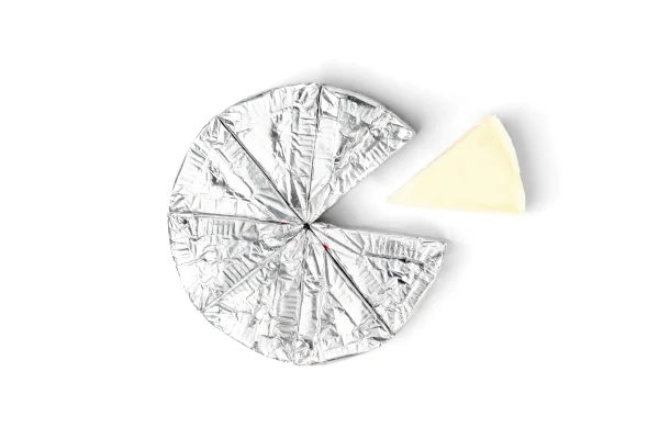 processed cheese / e. g. triangle