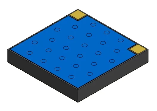 Blue LED Chip, portfolio from 425-475 nm // Chips 4 Light 