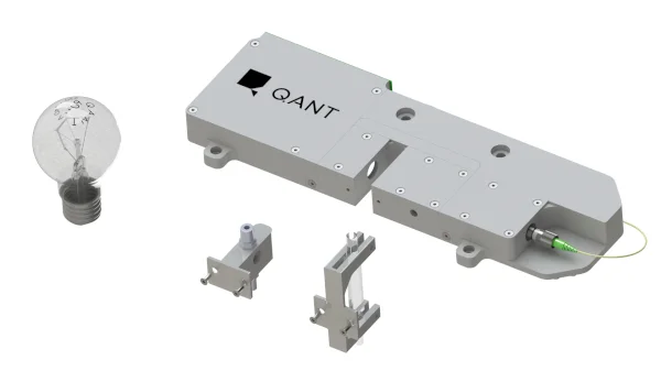 Measuring module of the particle sensor with insets. // Q.ANT GmbH
